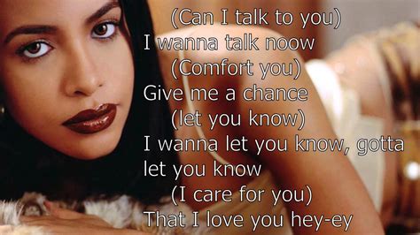 aaliyah songs and lyrics